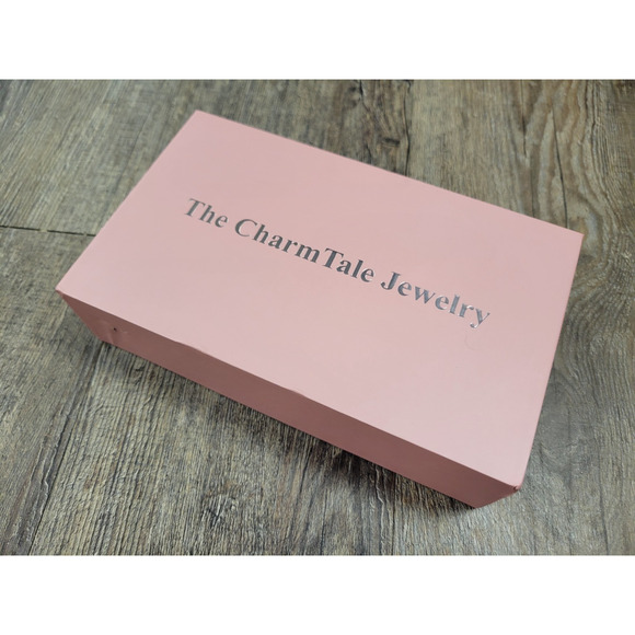 The CharmTale Jewelry Adjustable Ring Open Sterling Silver Heart Ring NEW Gift - Picture 3 of 7